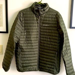 Forest Green Eddie Bauer Puffer Jacket